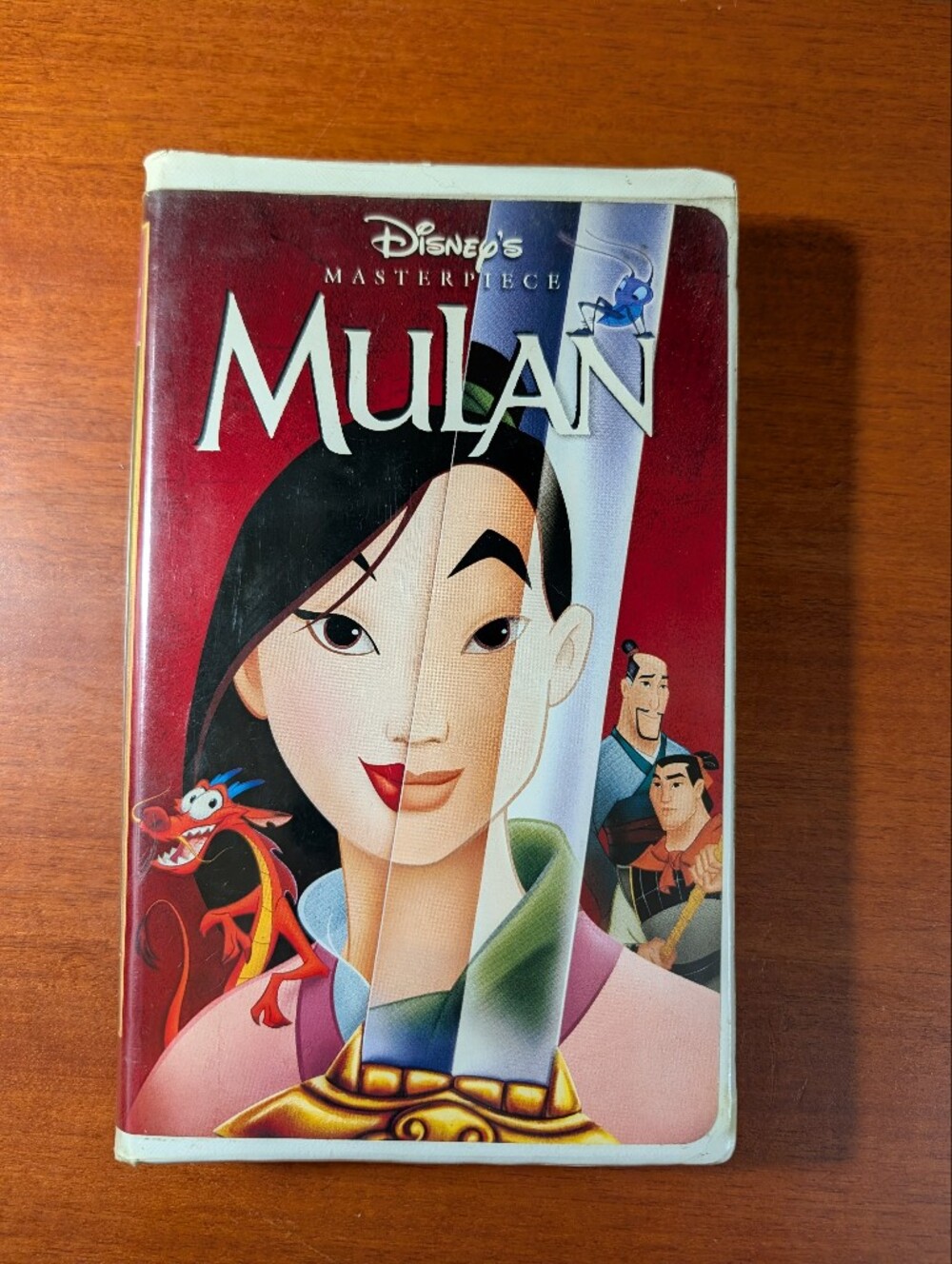 Disney's Masterpiece Mulan VHS Tape.